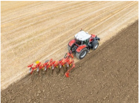 Maximum soil conservation thanks to wide tyres or crawler tracks